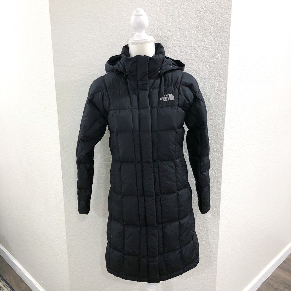 The North Face Metropolis Black Parka Down Coat Jacket - Picture 12 of 13